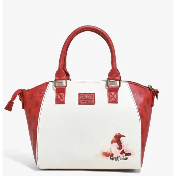 Harry Potter Gryffindor Loungefly Satchel Purse - Picture 2 of 4